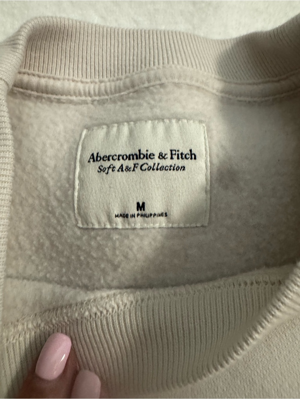 Oversized graphic white Golf Crewneck Sweatshirt - Picture 7 of 7